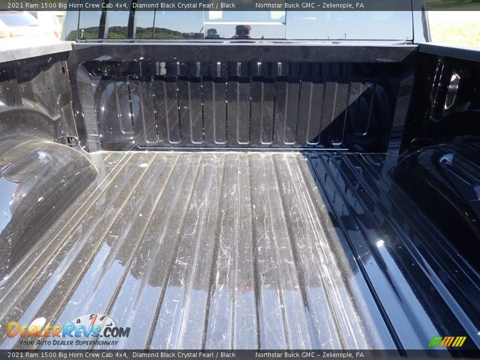 2021 Ram 1500 Big Horn Crew Cab 4x4 Diamond Black Crystal Pearl / Black Photo #7