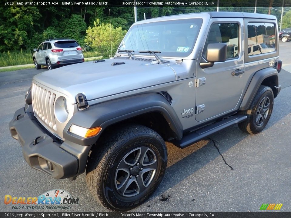 2019 Jeep Wrangler Sport 4x4 Billet Silver Metallic / Black Photo #6