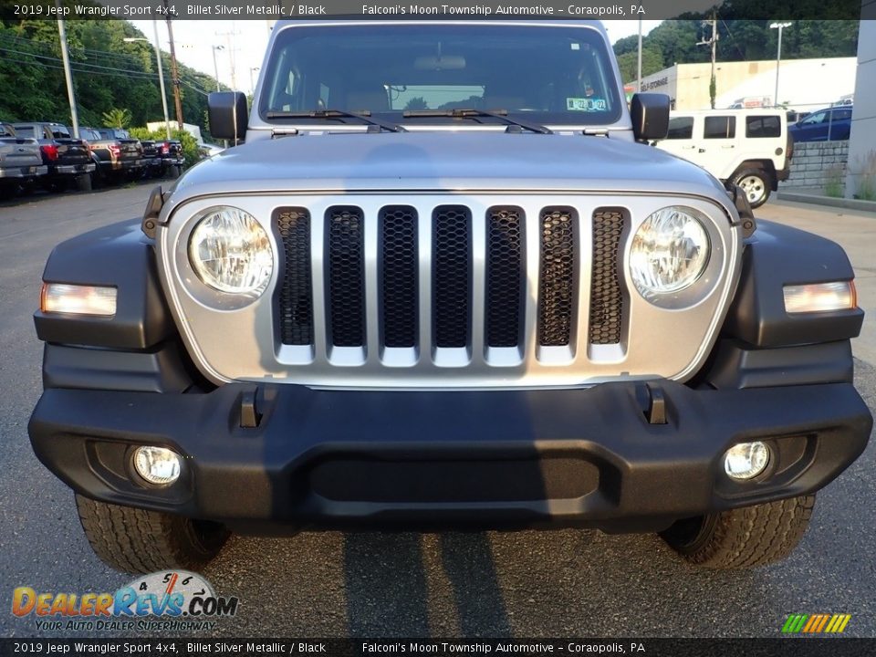 2019 Jeep Wrangler Sport 4x4 Billet Silver Metallic / Black Photo #7