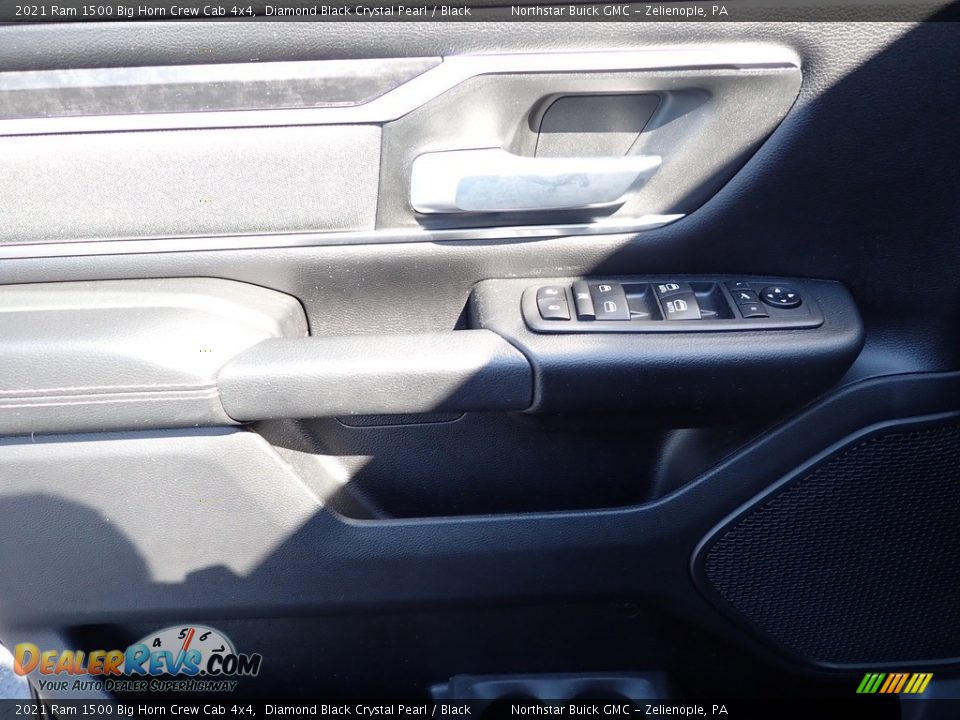 2021 Ram 1500 Big Horn Crew Cab 4x4 Diamond Black Crystal Pearl / Black Photo #20