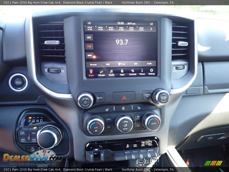 2021 Ram 1500 Big Horn Crew Cab 4x4 Diamond Black Crystal Pearl / Black Photo #23