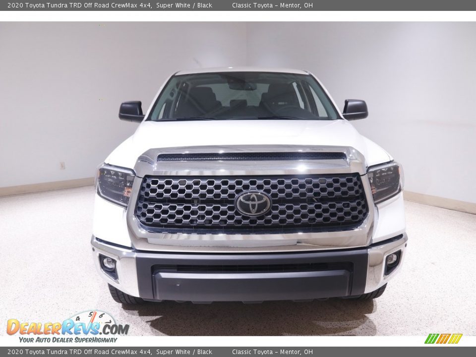 2020 Toyota Tundra TRD Off Road CrewMax 4x4 Super White / Black Photo #2