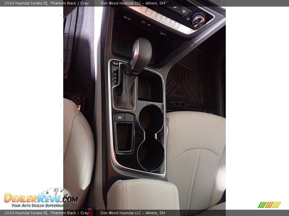 2019 Hyundai Sonata SE Phantom Black / Gray Photo #32