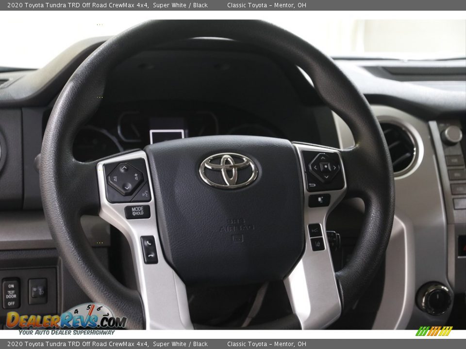 2020 Toyota Tundra TRD Off Road CrewMax 4x4 Super White / Black Photo #7
