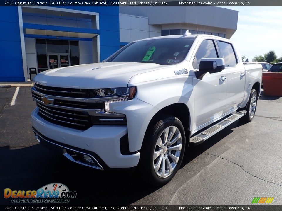 2021 Chevrolet Silverado 1500 High Country Crew Cab 4x4 Iridescent Pearl Tricoat / Jet Black Photo #2