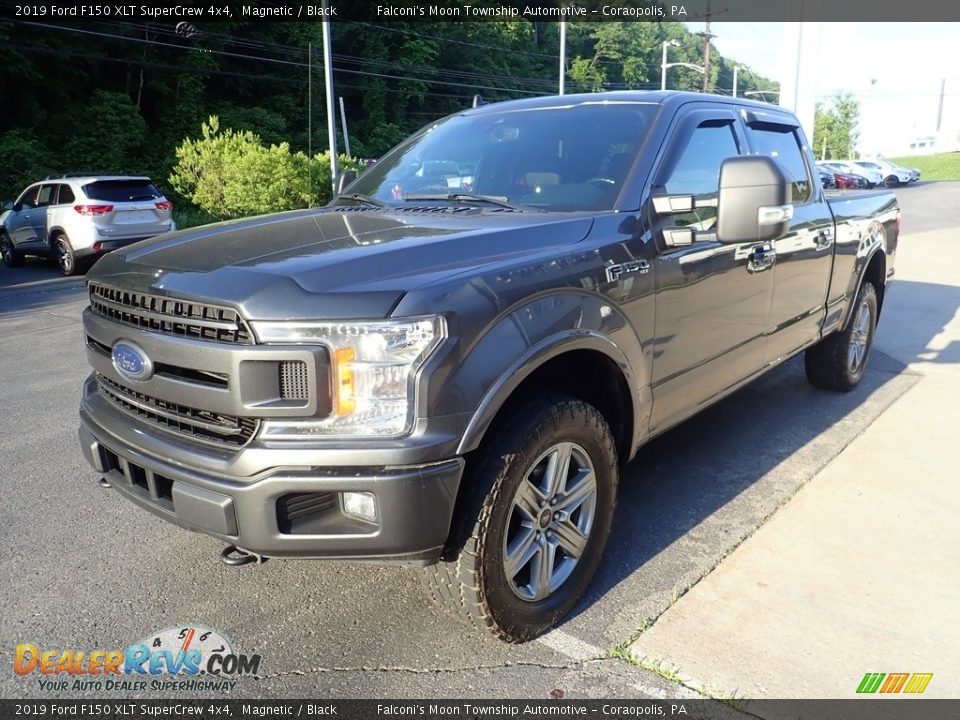 2019 Ford F150 XLT SuperCrew 4x4 Magnetic / Black Photo #5