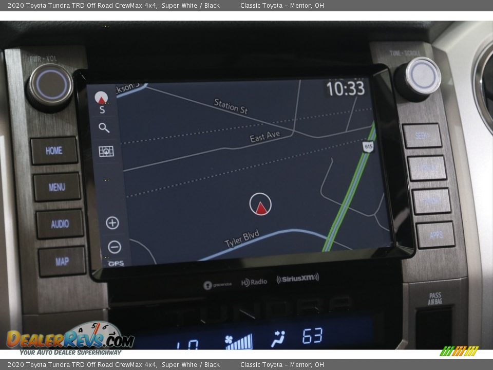 2020 Toyota Tundra TRD Off Road CrewMax 4x4 Super White / Black Photo #11