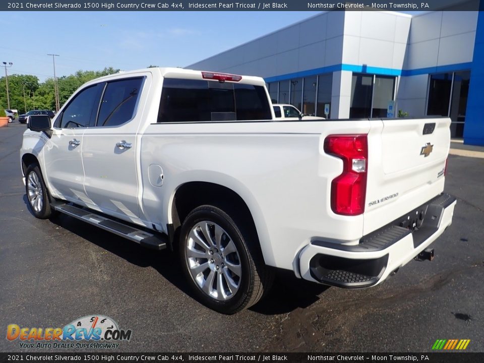 2021 Chevrolet Silverado 1500 High Country Crew Cab 4x4 Iridescent Pearl Tricoat / Jet Black Photo #4