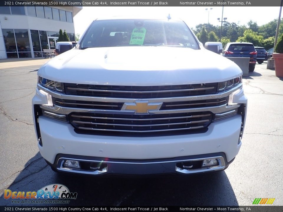 2021 Chevrolet Silverado 1500 High Country Crew Cab 4x4 Iridescent Pearl Tricoat / Jet Black Photo #12