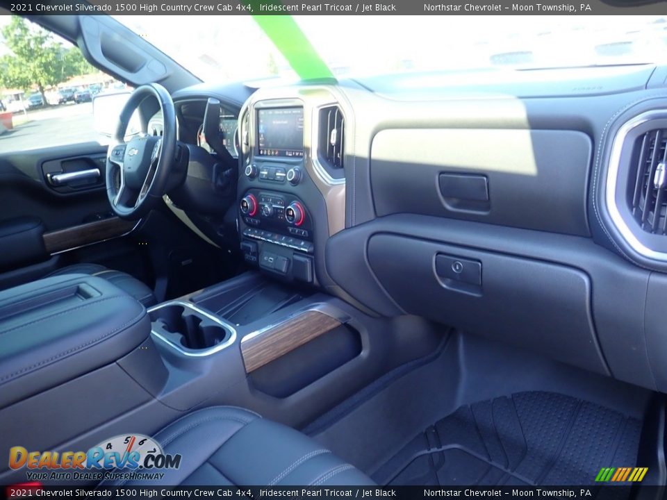 2021 Chevrolet Silverado 1500 High Country Crew Cab 4x4 Iridescent Pearl Tricoat / Jet Black Photo #15