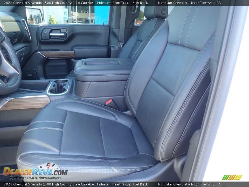2021 Chevrolet Silverado 1500 High Country Crew Cab 4x4 Iridescent Pearl Tricoat / Jet Black Photo #19