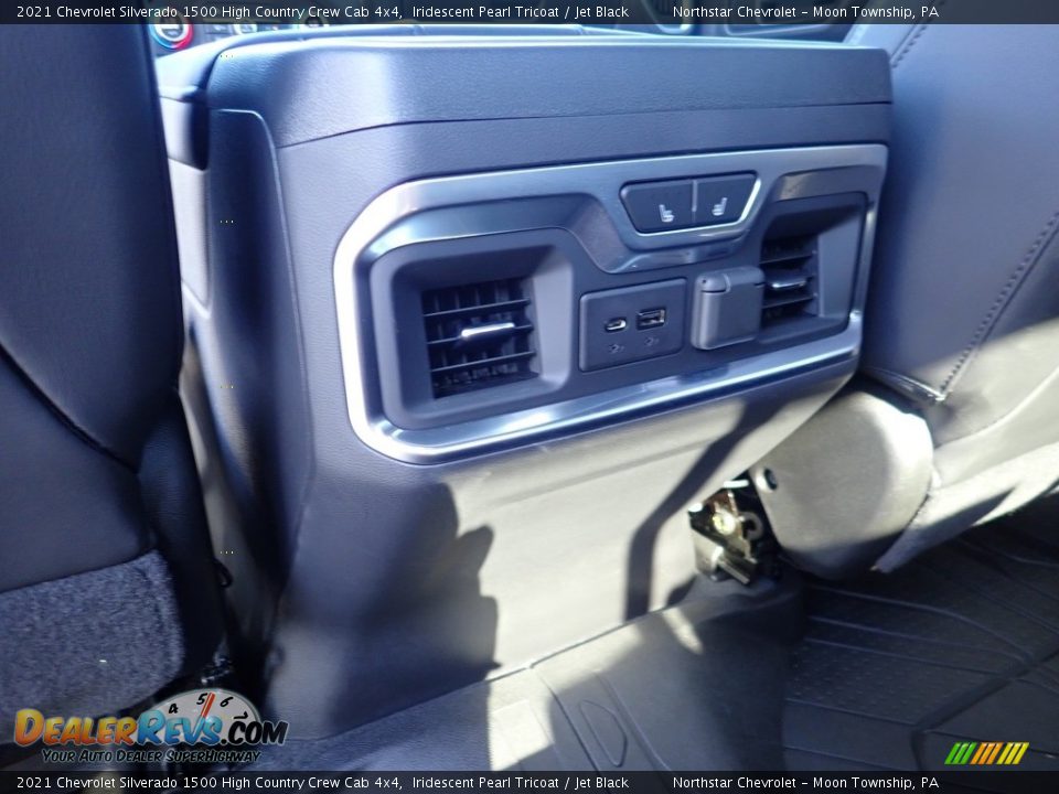 2021 Chevrolet Silverado 1500 High Country Crew Cab 4x4 Iridescent Pearl Tricoat / Jet Black Photo #21