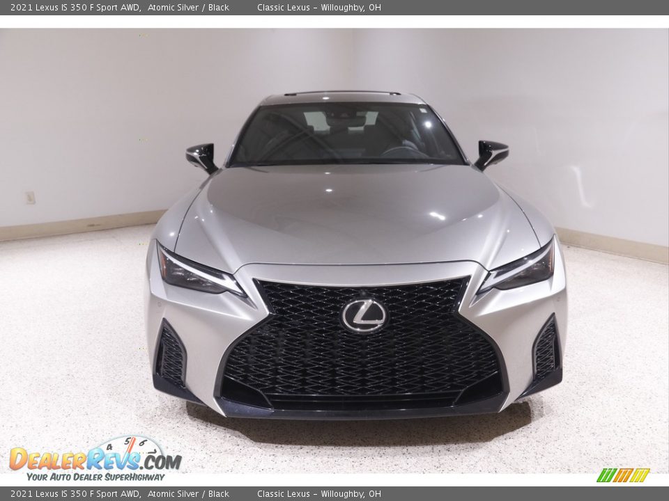 2021 Lexus IS 350 F Sport AWD Atomic Silver / Black Photo #2