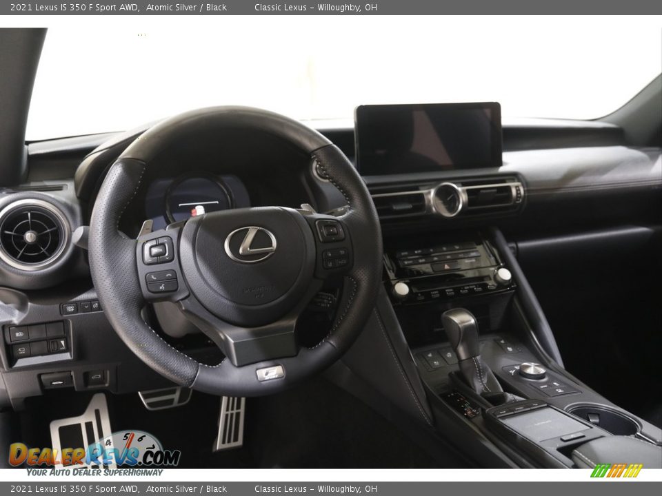 Dashboard of 2021 Lexus IS 350 F Sport AWD Photo #6