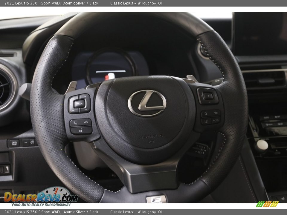 2021 Lexus IS 350 F Sport AWD Steering Wheel Photo #7