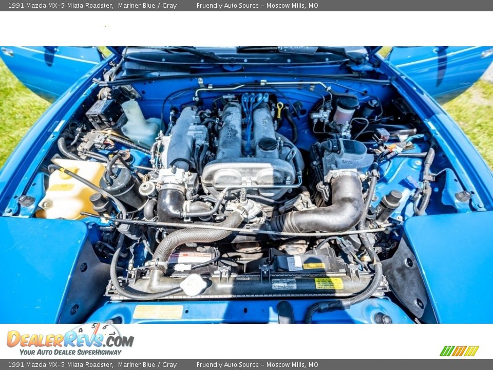 1991 Mazda MX-5 Miata Roadster 1.6 Liter DOHC 16-Valve 4 Cylinder Engine Photo #16