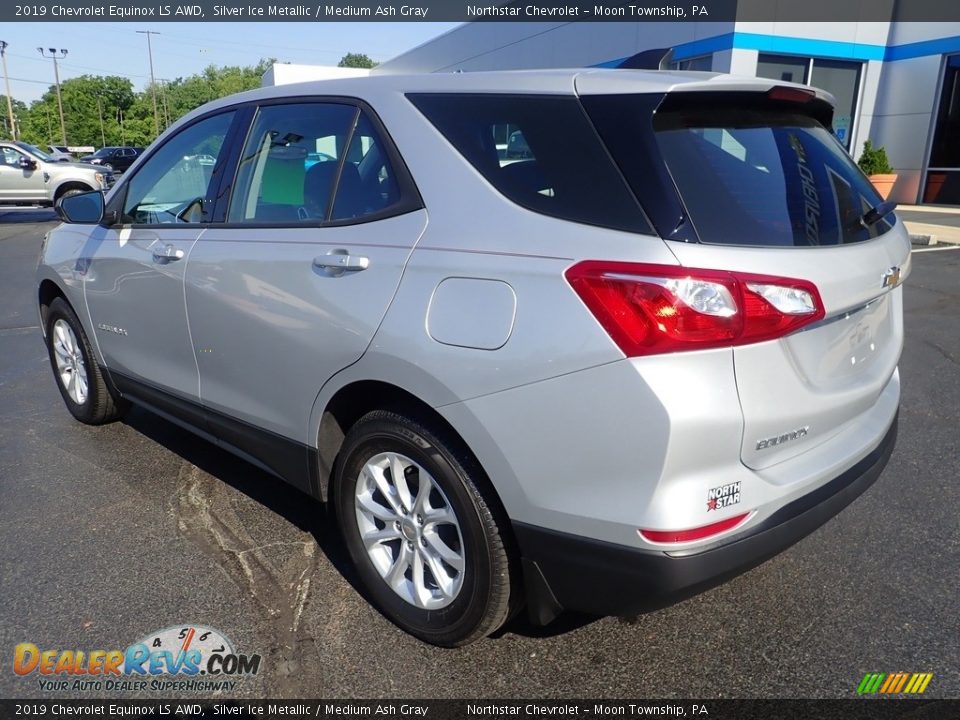 2019 Chevrolet Equinox LS AWD Silver Ice Metallic / Medium Ash Gray Photo #4