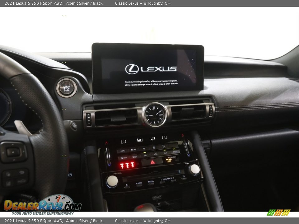 Controls of 2021 Lexus IS 350 F Sport AWD Photo #9