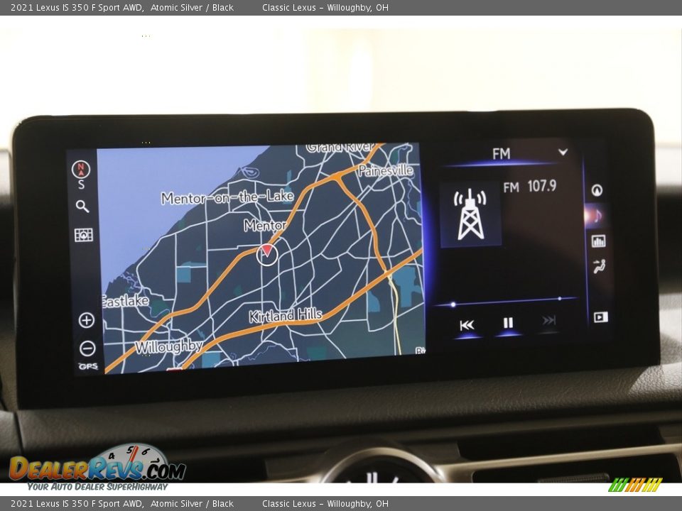 Navigation of 2021 Lexus IS 350 F Sport AWD Photo #10