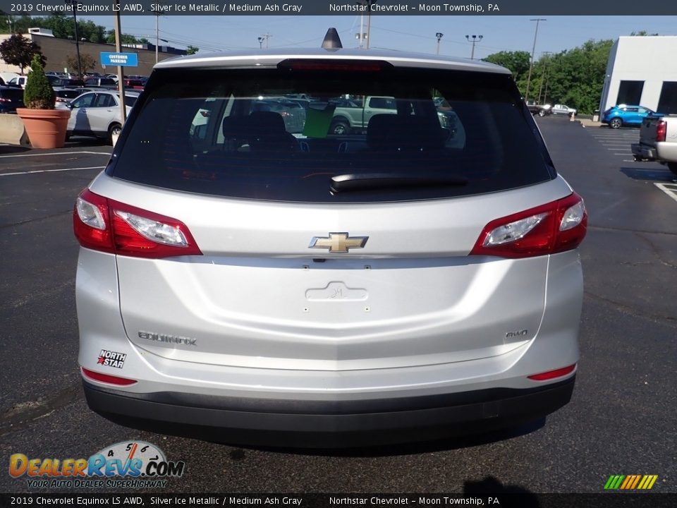 2019 Chevrolet Equinox LS AWD Silver Ice Metallic / Medium Ash Gray Photo #6