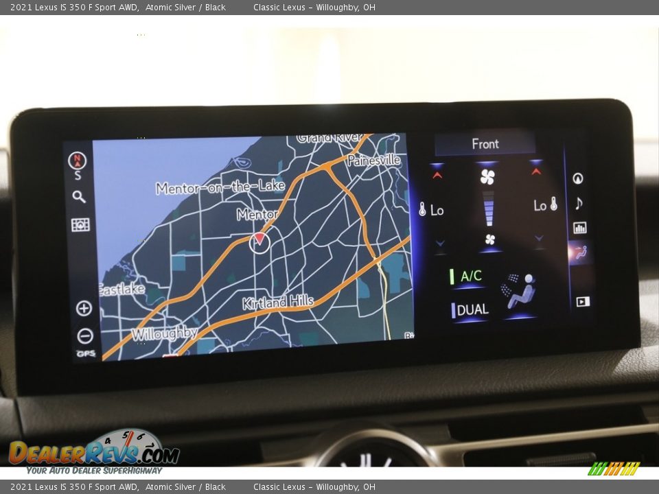 Navigation of 2021 Lexus IS 350 F Sport AWD Photo #12