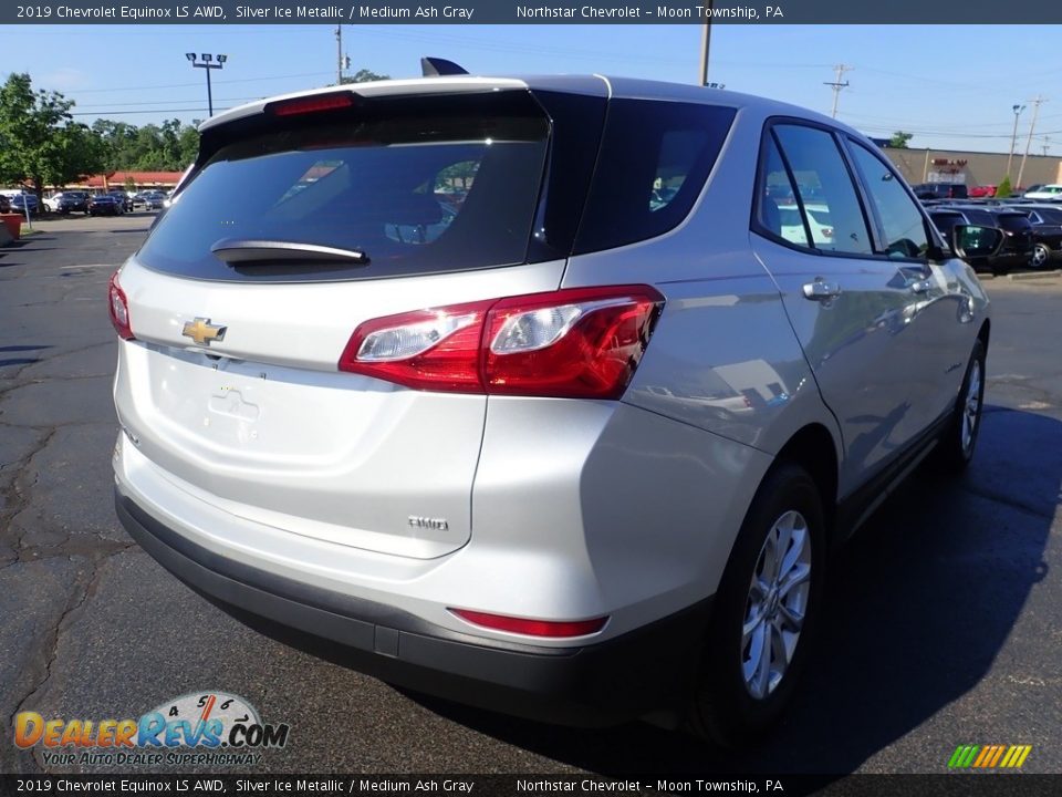 2019 Chevrolet Equinox LS AWD Silver Ice Metallic / Medium Ash Gray Photo #8