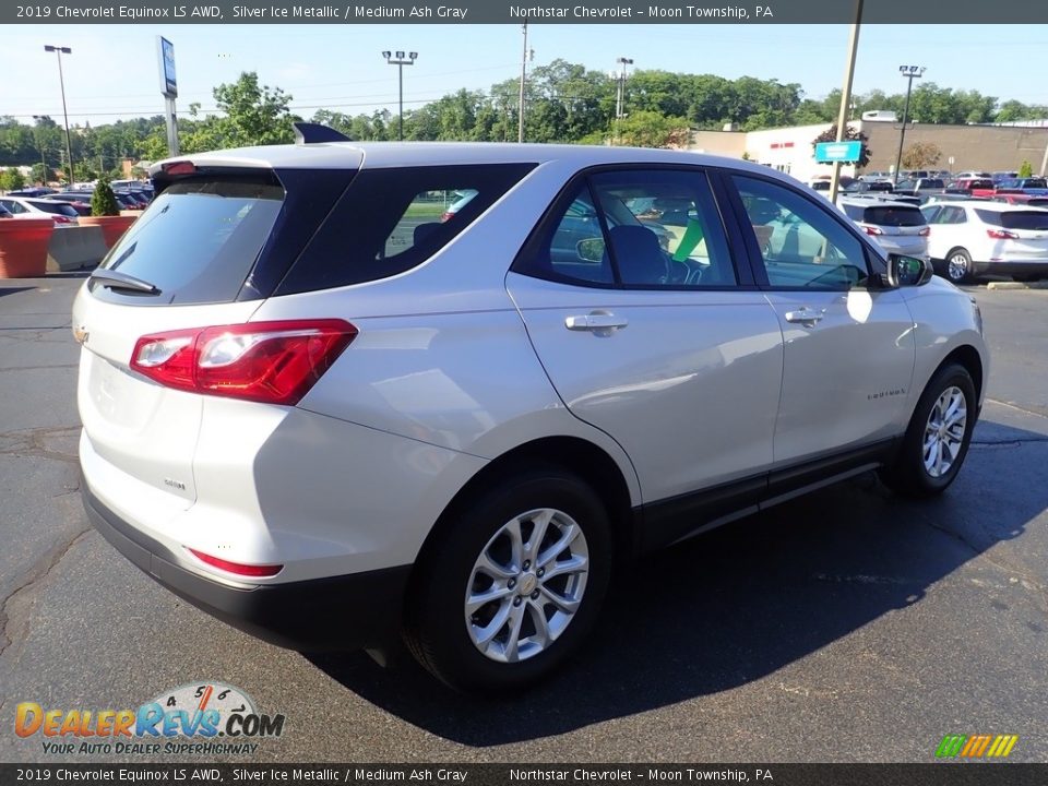 2019 Chevrolet Equinox LS AWD Silver Ice Metallic / Medium Ash Gray Photo #9