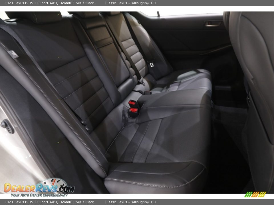 Rear Seat of 2021 Lexus IS 350 F Sport AWD Photo #17