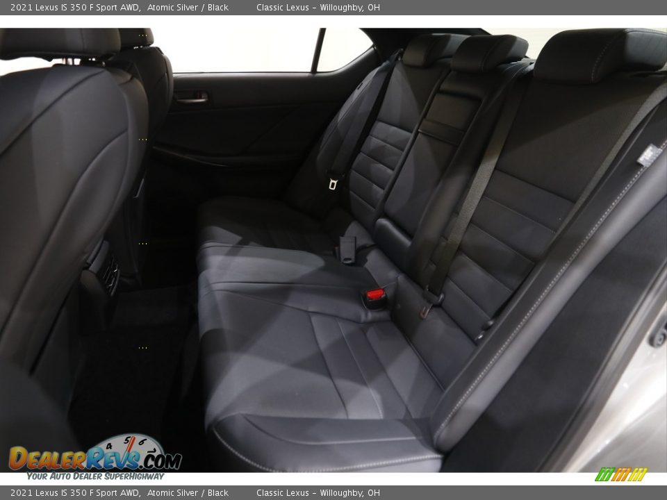 Rear Seat of 2021 Lexus IS 350 F Sport AWD Photo #18