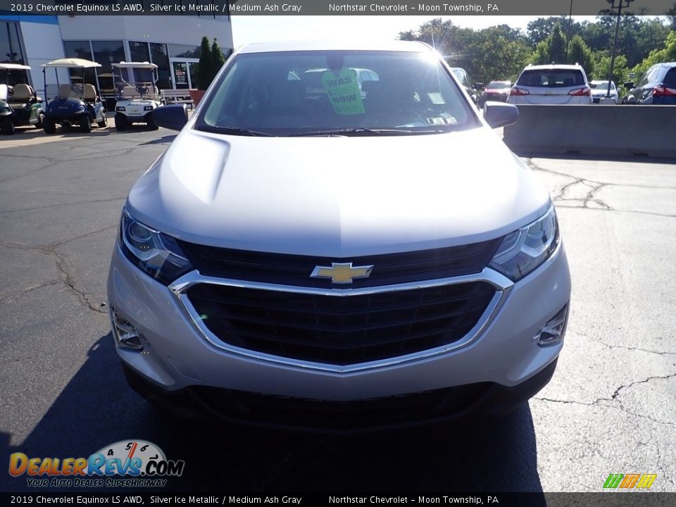 2019 Chevrolet Equinox LS AWD Silver Ice Metallic / Medium Ash Gray Photo #13