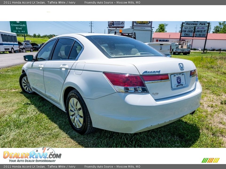 2011 Honda Accord LX Sedan Taffeta White / Ivory Photo #6