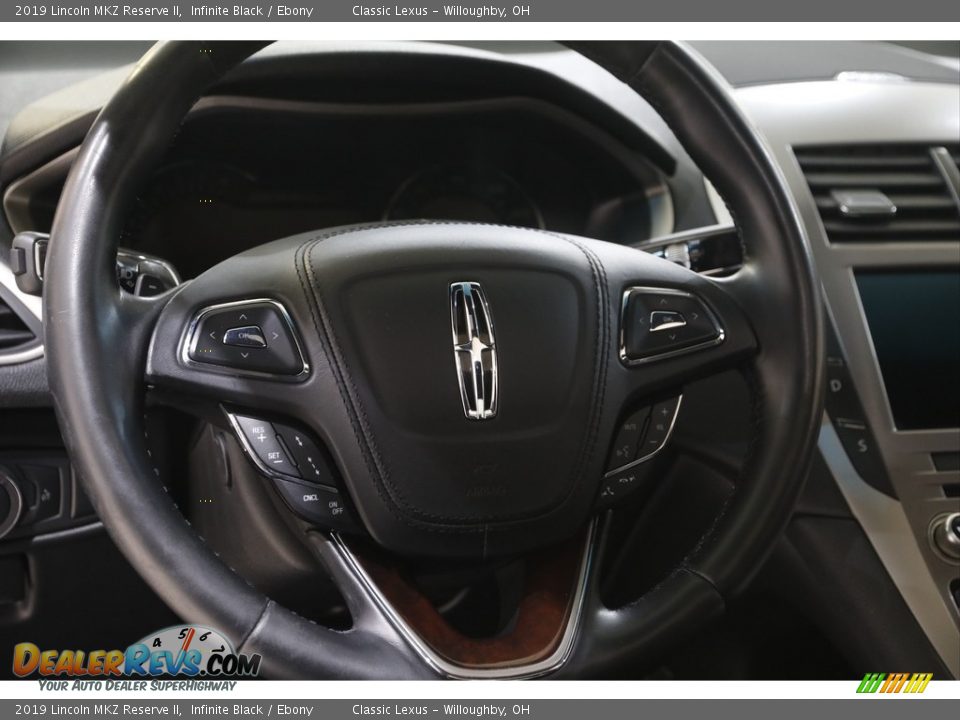 2019 Lincoln MKZ Reserve II Infinite Black / Ebony Photo #8