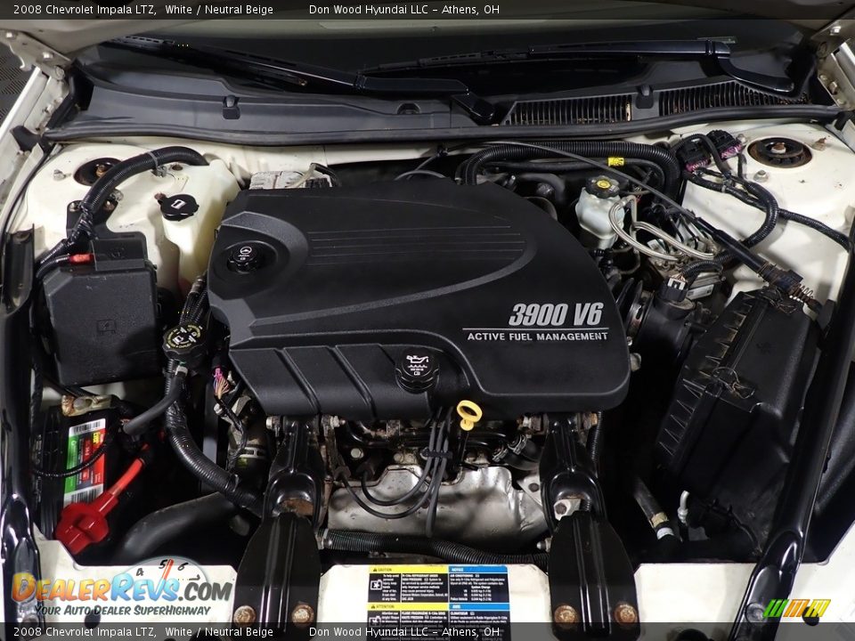 2008 Chevrolet Impala LTZ White / Neutral Beige Photo #6