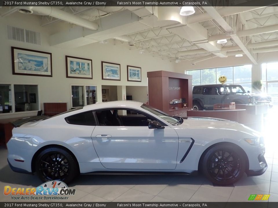 2017 Ford Mustang Shelby GT350 Avalanche Gray / Ebony Photo #1