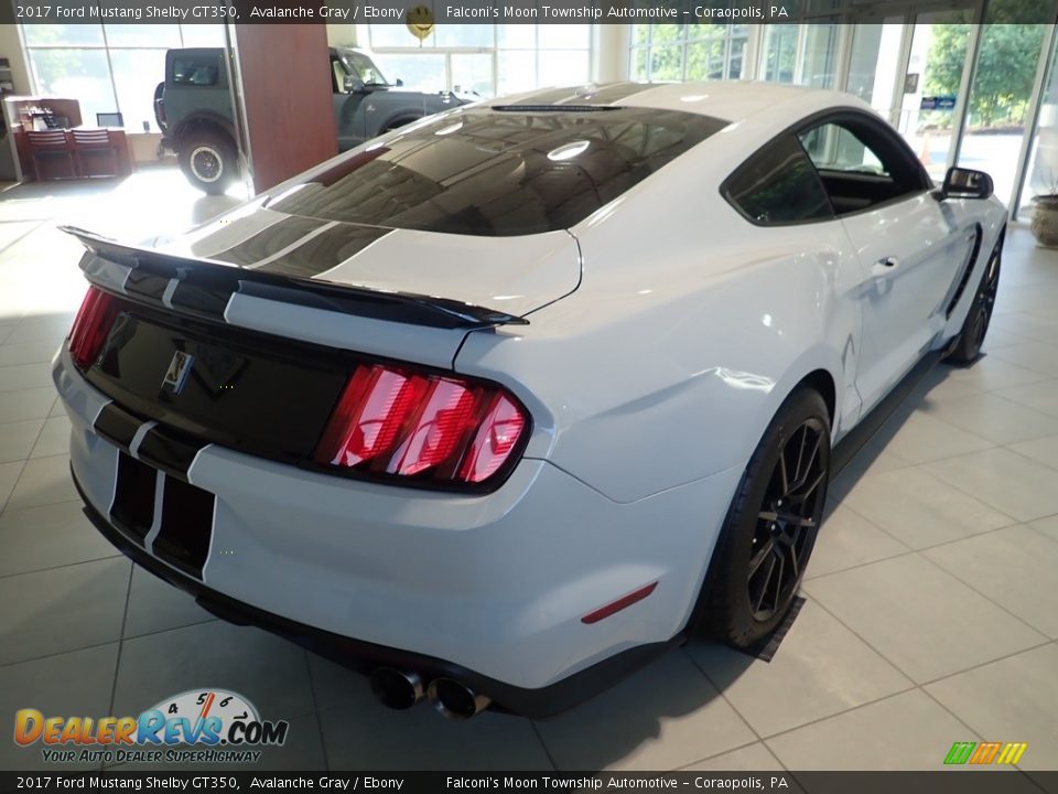 2017 Ford Mustang Shelby GT350 Avalanche Gray / Ebony Photo #2