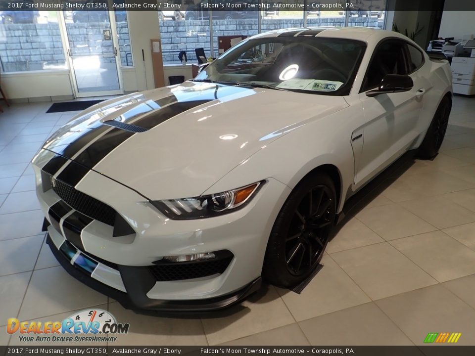 2017 Ford Mustang Shelby GT350 Avalanche Gray / Ebony Photo #6