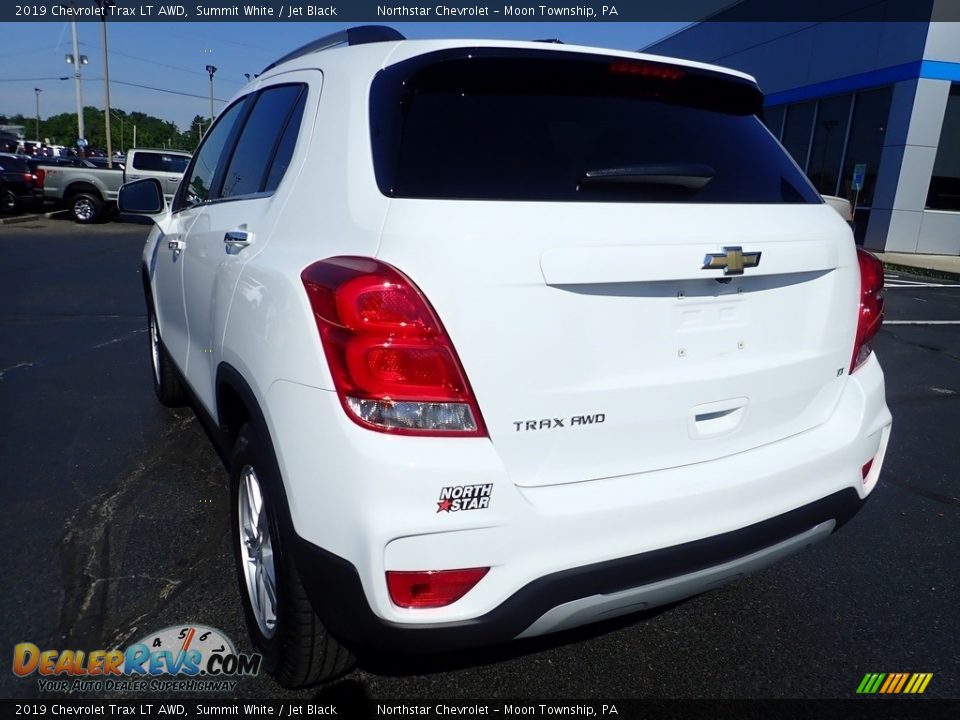 2019 Chevrolet Trax LT AWD Summit White / Jet Black Photo #5