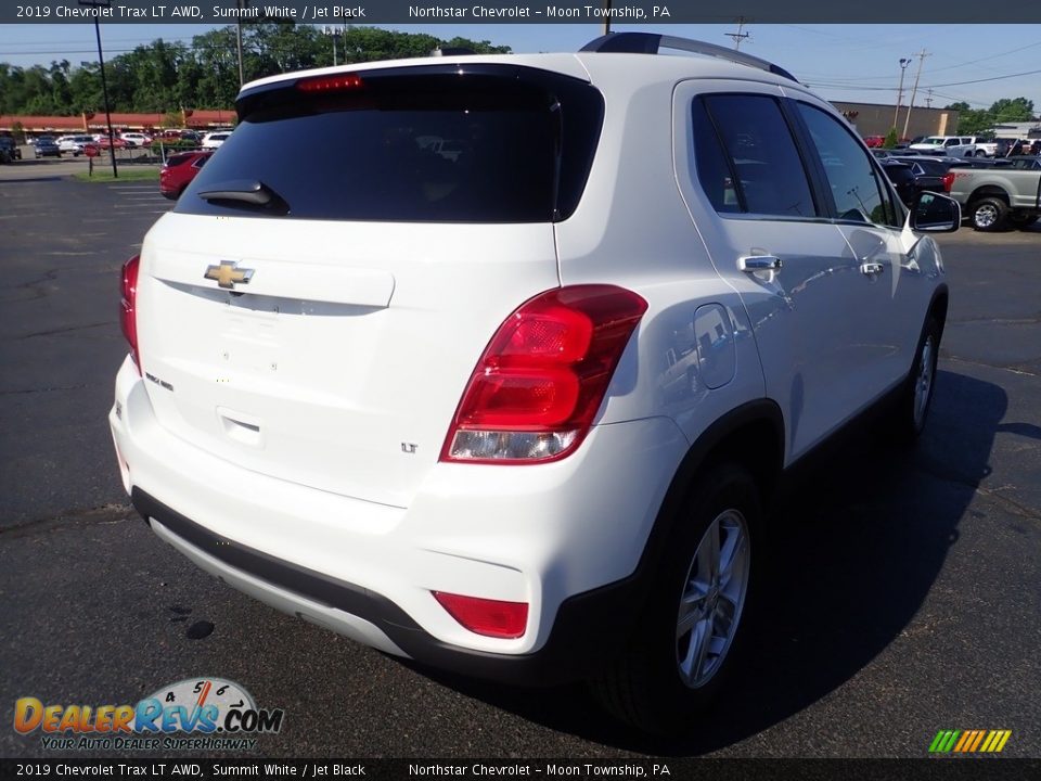 2019 Chevrolet Trax LT AWD Summit White / Jet Black Photo #8