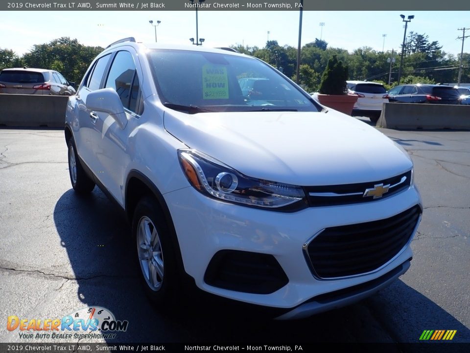 2019 Chevrolet Trax LT AWD Summit White / Jet Black Photo #12