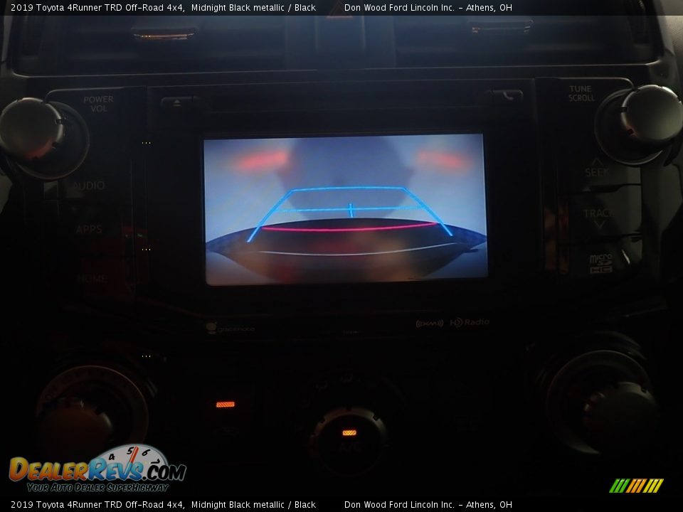 2019 Toyota 4Runner TRD Off-Road 4x4 Midnight Black metallic / Black Photo #4