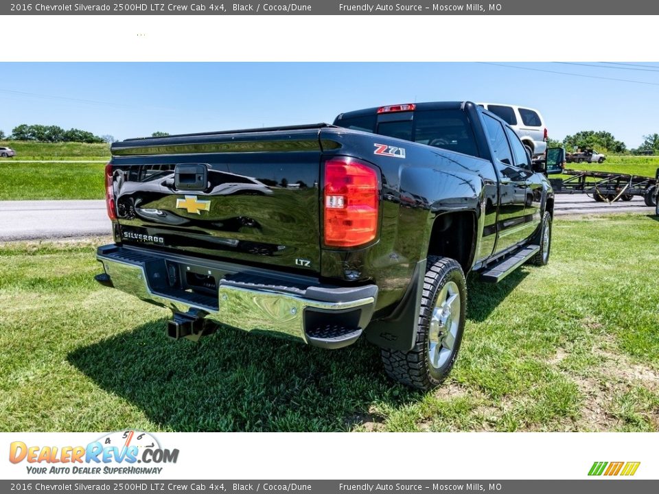 2016 Chevrolet Silverado 2500HD LTZ Crew Cab 4x4 Black / Cocoa/Dune Photo #4