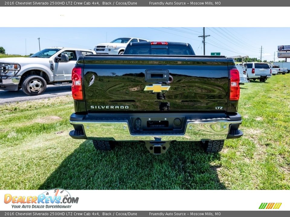 2016 Chevrolet Silverado 2500HD LTZ Crew Cab 4x4 Black / Cocoa/Dune Photo #5