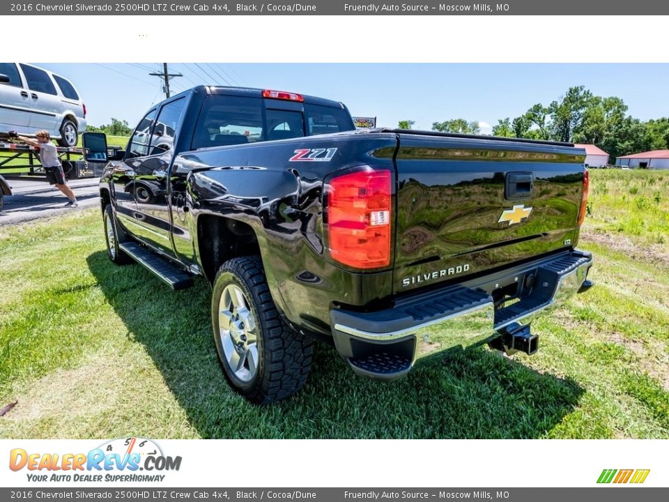 2016 Chevrolet Silverado 2500HD LTZ Crew Cab 4x4 Black / Cocoa/Dune Photo #6