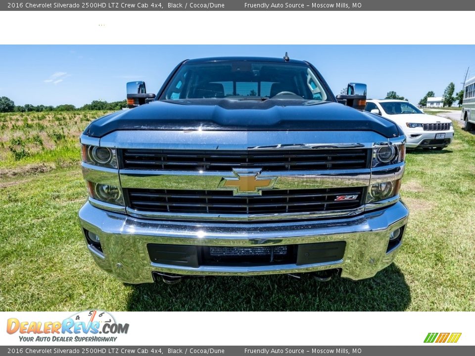 2016 Chevrolet Silverado 2500HD LTZ Crew Cab 4x4 Black / Cocoa/Dune Photo #9