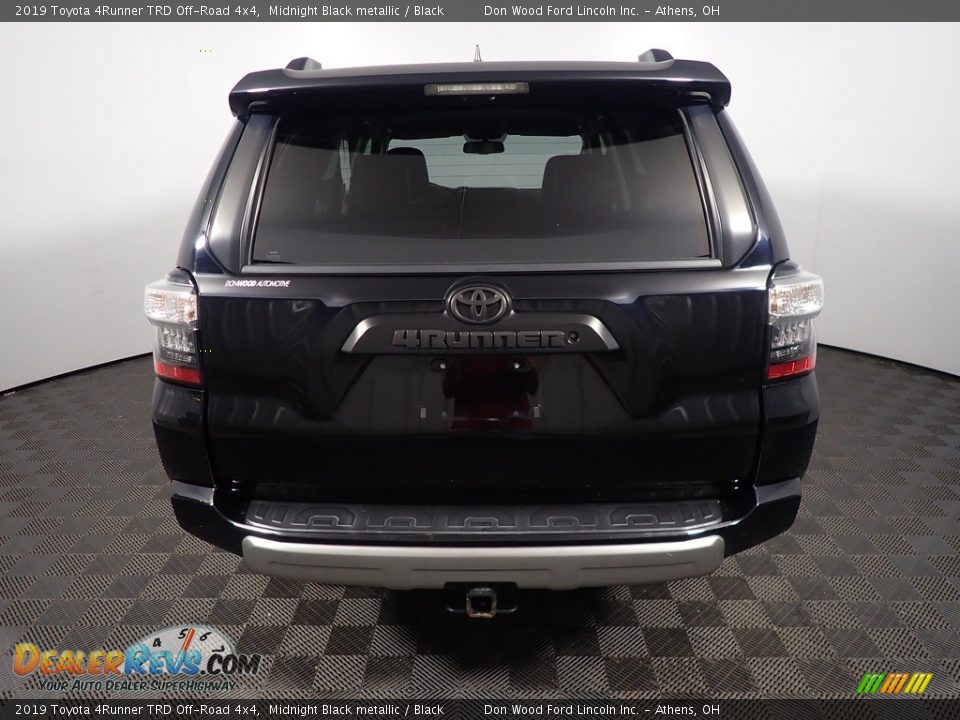 2019 Toyota 4Runner TRD Off-Road 4x4 Midnight Black metallic / Black Photo #15
