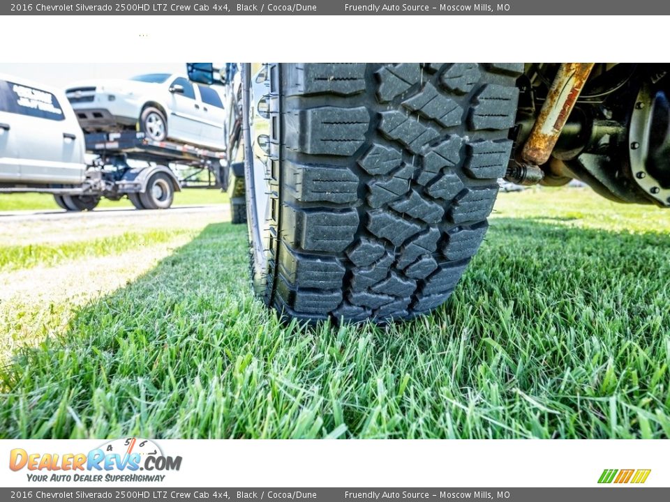 2016 Chevrolet Silverado 2500HD LTZ Crew Cab 4x4 Black / Cocoa/Dune Photo #14