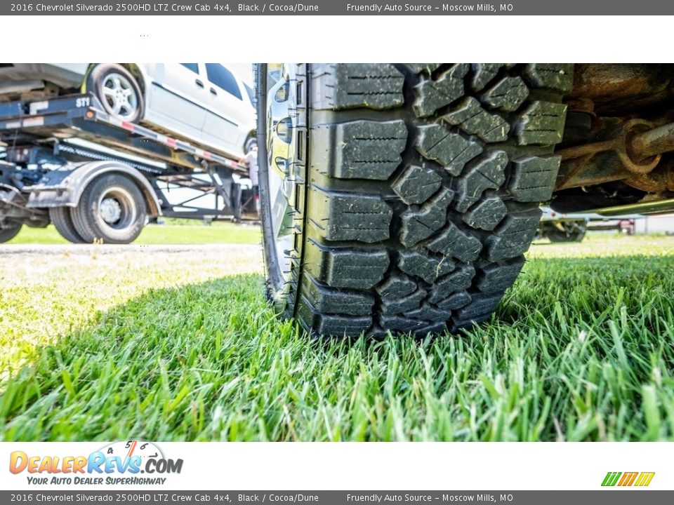 2016 Chevrolet Silverado 2500HD LTZ Crew Cab 4x4 Black / Cocoa/Dune Photo #15