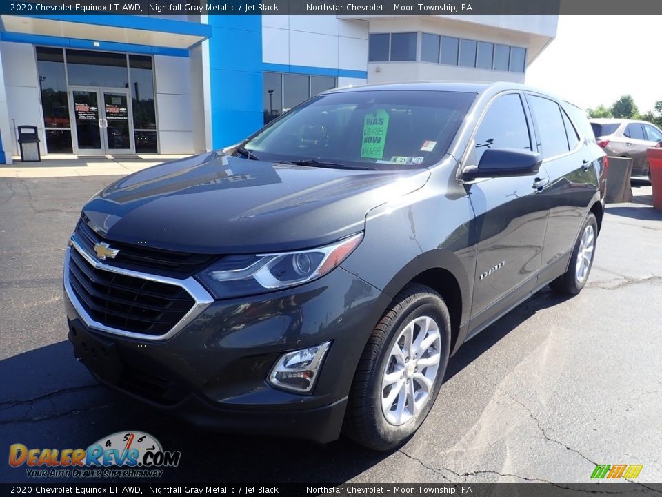 2020 Chevrolet Equinox LT AWD Nightfall Gray Metallic / Jet Black Photo #2