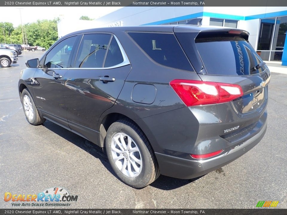 2020 Chevrolet Equinox LT AWD Nightfall Gray Metallic / Jet Black Photo #4