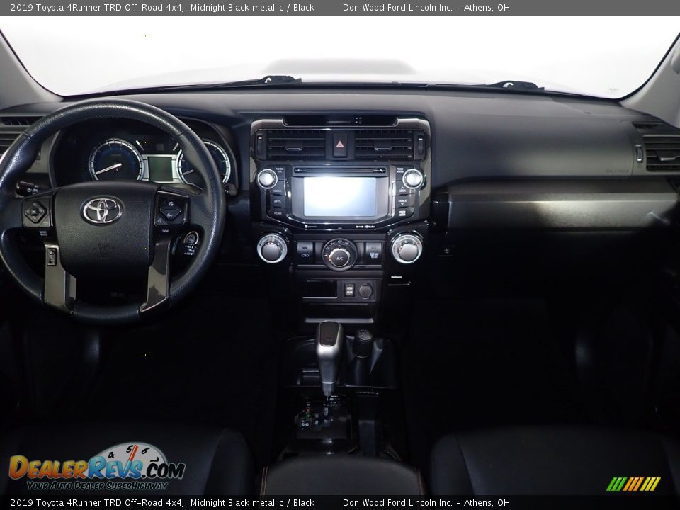 2019 Toyota 4Runner TRD Off-Road 4x4 Midnight Black metallic / Black Photo #27